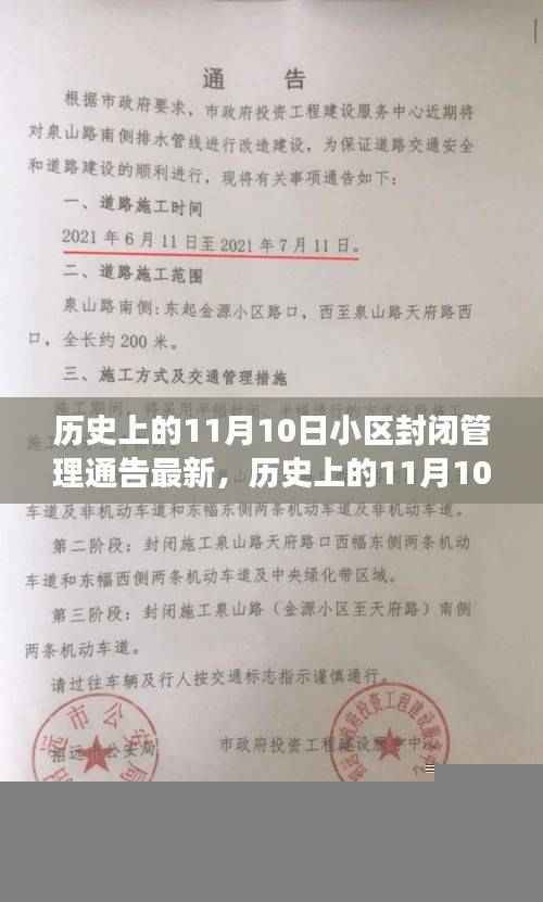 历史上的11月10日小区封闭管理政策深度解读与个人观点阐述,最新通告与深度探讨