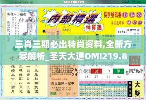 三肖三期必出特肖资料,全新方案解析_圣天大道OMI219.8