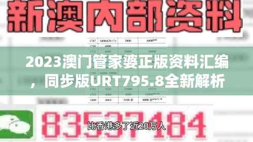 2023澳门管家婆正版资料汇编,同步版URT795.8全新解析
