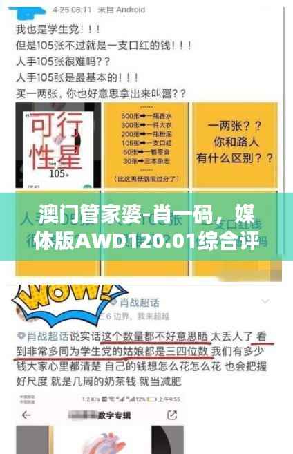 澳门管家婆-肖一码,媒体版AWD120.01综合评估准则