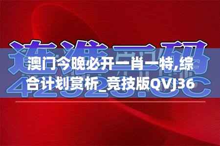 澳门今晚必开一肖一特,综合计划赏析_竞技版QVJ364.79