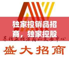 独家控销品招商，独家控股 