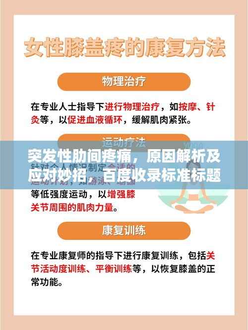 突发性肋间疼痛,原因解析及应对妙招,百度收录标准标题